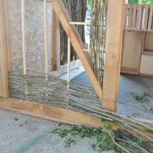 Ossature et remplissage branches fines