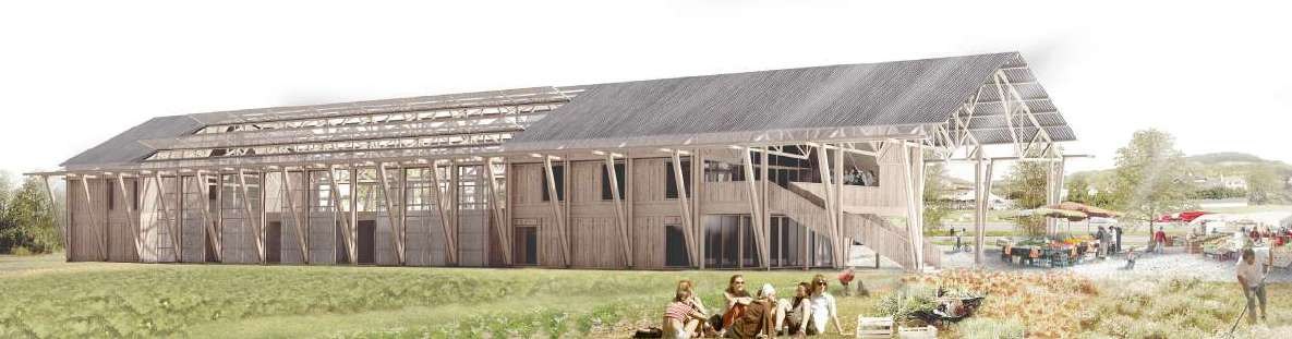 La Ferme Marché, perspective